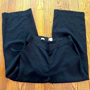 Petite Wide Leg Cropped Dress Pants
